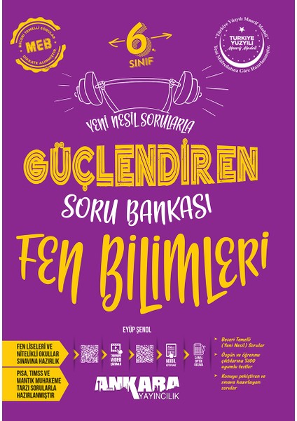 6.sınıf Güçlendiren Fen Bilimleri Soru Bankası (Güncel Marif Model)