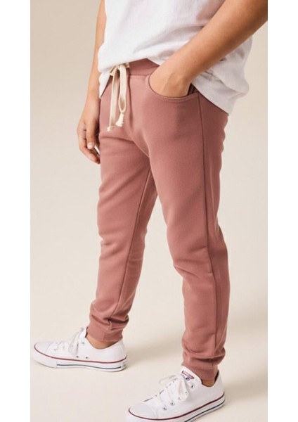 Cepli Eşofman 1-9 Yaş Gül Kurusu