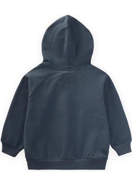 Kapşonlu Fermuarlı Hırka 1-14 Yaş Lacivert fırsatları