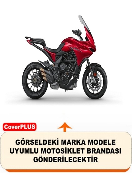 Mv Agusta Turismo Veloce R Arka Çanta Uyumlu (Gri) Motorsiket Brandası Motor Örtüsü Çadır Su Geçirmez Motosiklet Kılıfı Motor Brandası fiyatları