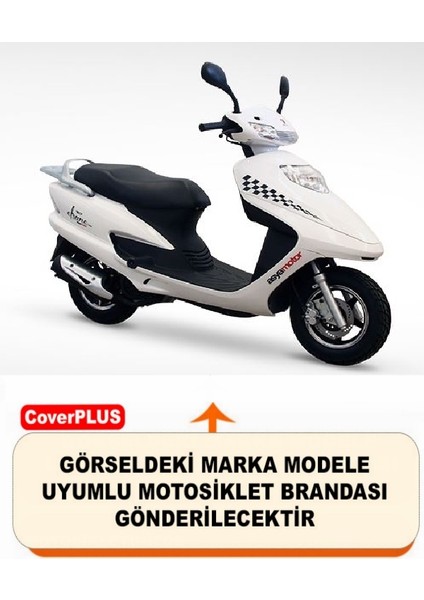 Asya Efsane Eco 100 Siyah Arka Çanta Uyumlu Motorsiket Brandası Motor Örtüsü Çadır Su Geçirmez Motosiklet Kılıfı Motor Brandası fiyatları
