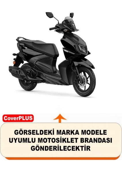 Yamaha Rayzr Arka Çanta Uyumlu (Gri) Motorsiket Brandası Motor Örtüsü Çadır Su Geçirmez Motosiklet Kılıfı Motor Brandası fiyatları