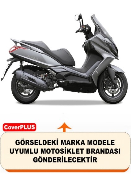 Kymco Downtown 125I Siyah Arka Çanta Uyumlu Motorsiket Brandası Motor Örtüsü Çadır Su Geçirmez Motosiklet Kılıfı Motor Brandası fiyatları