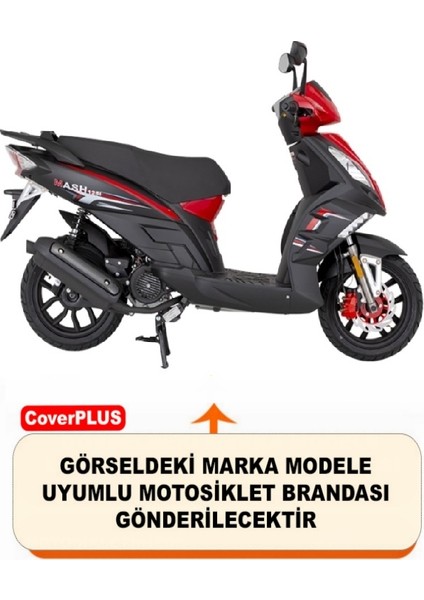 Mondial 125 Mash Arka Çanta Uyumlu (Gri) Motorsiket Brandası Motor Örtüsü Çadır Su Geçirmez Motosiklet Kılıfı Motor Brandası fiyatları