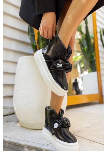 Jelle Kadın Bej Parasut Malzeme Eva Taban Fiyonklu Bot