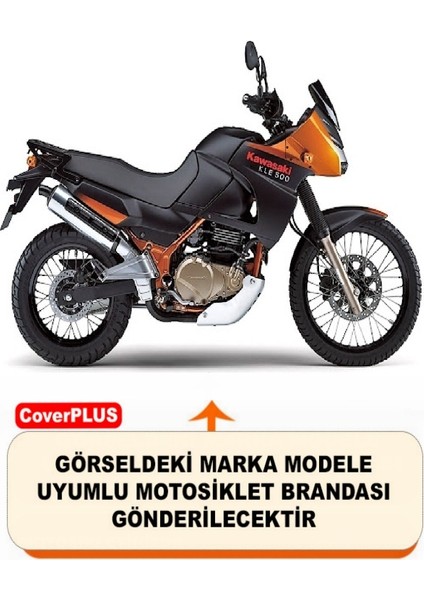 Kawasaki Kle 500 Siyah Arka Çanta Uyumlu Motorsiket Brandası Motor Örtüsü Çadır Su Geçirmez Motosiklet Kılıfı Motor Brandası fiyatları