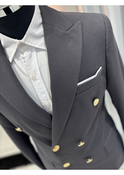 Erkek Kruvaze Slim Fit Takım Elbise fiyatları