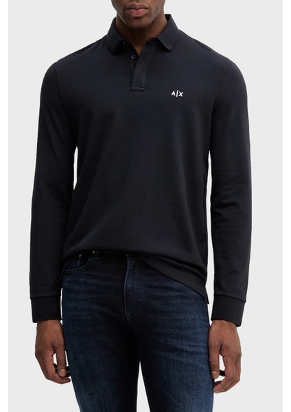 Pamuklu Regular Fit Uzun Kollu Polo Yaka T Shirt Erkek T Shirt XM001288 AF17321 UB101