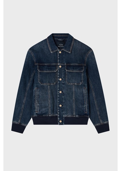 Pamuklu Regular Fit Klasik Yaka Kot Ceket Erkek Kot Ceket XM001955 AF15833 MB001 indirimleri