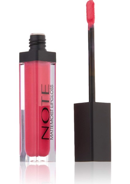 Note Cosmetıque Mattemoist Lipgloss 406 Sweet Heart Yarı Mat Saten Bitişli Likit Ruj - Pembe fiyatları