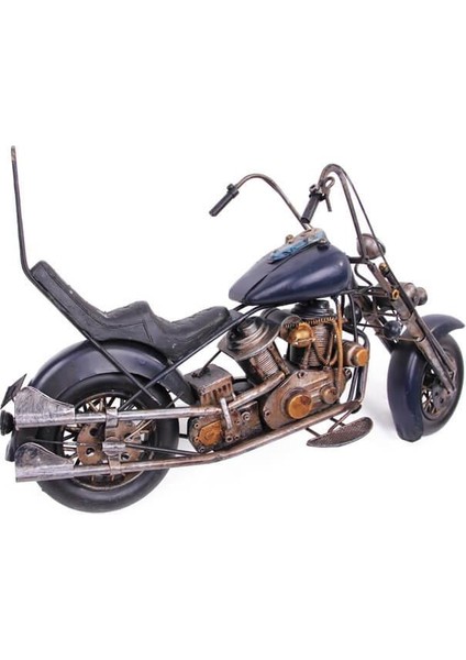 Metal Motosiklet Biblo Dekoratif Hediyelik