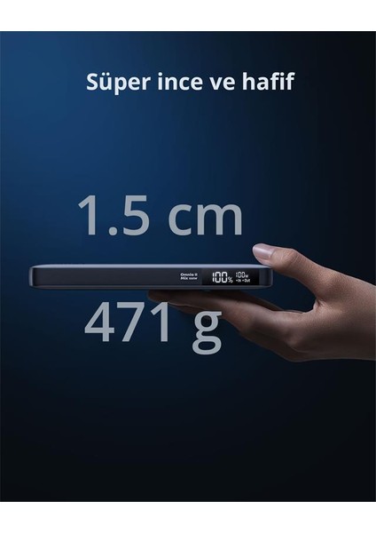 PB-Y44-GY 100W 20000 Mah Pd 3.0 Laptop Powerbank modelleri