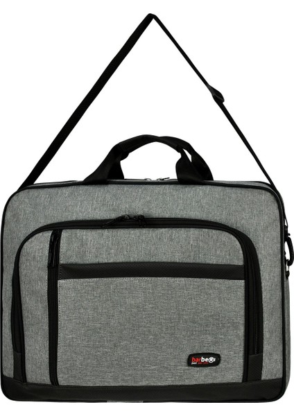 15.6 Inç Tam Korumalı Köpük Kaplı Laptop ve Evrak Çantası