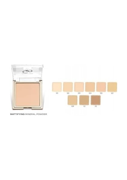Golden Rose Mattifying Mineral Powder NO:112 - Pudra fiyatları
