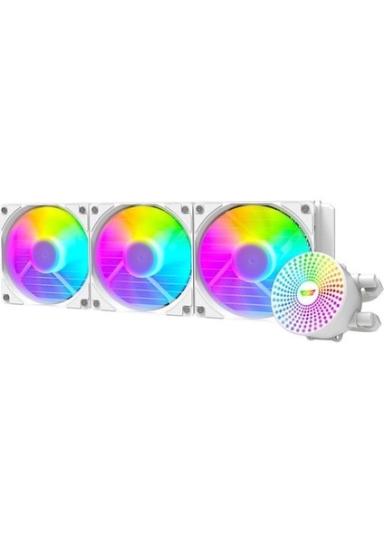 Radiant DC-360 Argb 360 mm Beyaz Işlemci Sıvı Soğutucu
