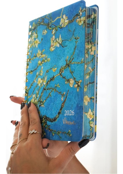 Spiralli Sert Kapak 2026 Günlük Ajanda A5 fiyatları