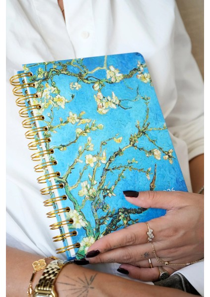 Spiralli Sert Kapak 2026 Günlük Ajanda A5 fırsatları