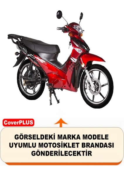Rmg Moto Gusto Velocity 50 Siyah Arka Çanta Uyumlu Motorsiket Brandası Motor Örtüsü Çadır Su Geçirmez Motosiklet Kılıfı Motor Brandası fiyatları