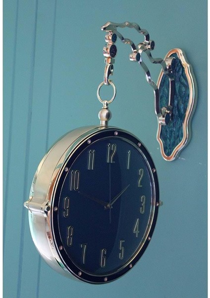 Duvara Asmalı Istasyon Saati ALK1593 Dekoratif Hediyelik fiyatları