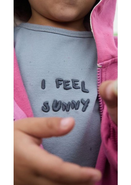 Nakışlı Sweatshırt 1-7 Yaş Mint Yeşil