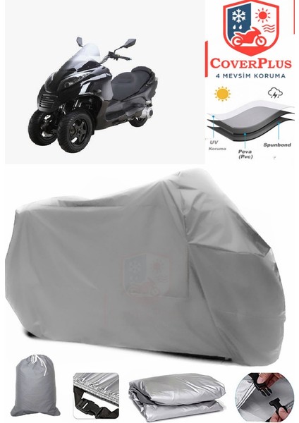 Bumoto/jinling Gallardo Gri Motorsiket Brandası Motor Örtüsü Çadır Su Geçirmez Motosiklet Kılıfı Motor Brandası