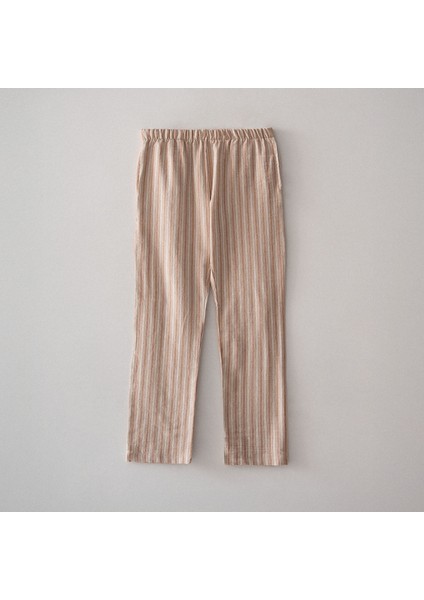 Ala Kadın Pijama Takımı %100 Organik Pamuk Keten Terra indirimleri