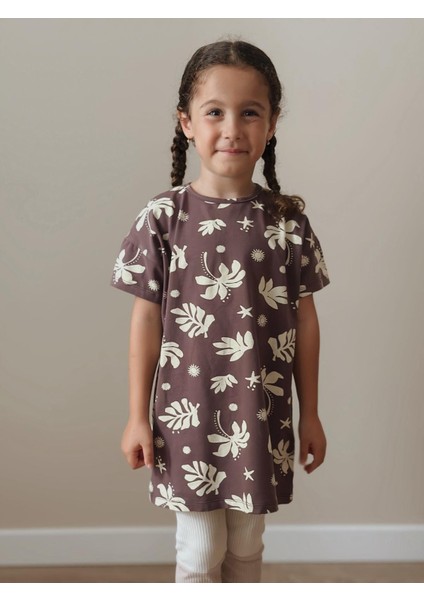 Tunik T-Shırt 4-12 Yaş Mürdüm fırsatları