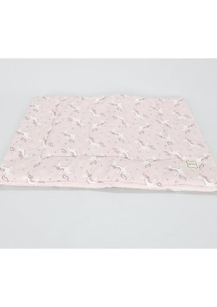 Bebek El Yapımı At Desenli Alt-Aç Minderi ve Yastığı (Pembe) modelleri