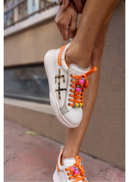 Repso Kadın Kum Lila Bagcık Detay Eva Taban Sneaker fırsatları