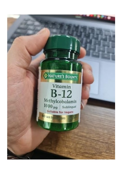 Natures Bounty Vitamin B12 Methylcobalamin 1000 Mcg 60 Kapsül Takviye Edici Gıda modelleri