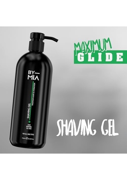 By Mıa Traş Jeli 750ML | Aloe, Mentol ve Çay Ağacı Yağı ile Zenginleştirilmiş | Hassas Tıraş Için Maksimum Kayganlaştırır ve Nemlendirir fiyatları