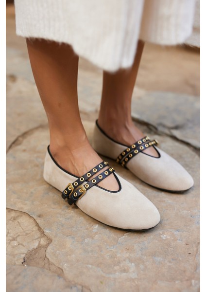 Winks Kadın Leopar Tay Deri Babet fiyatları