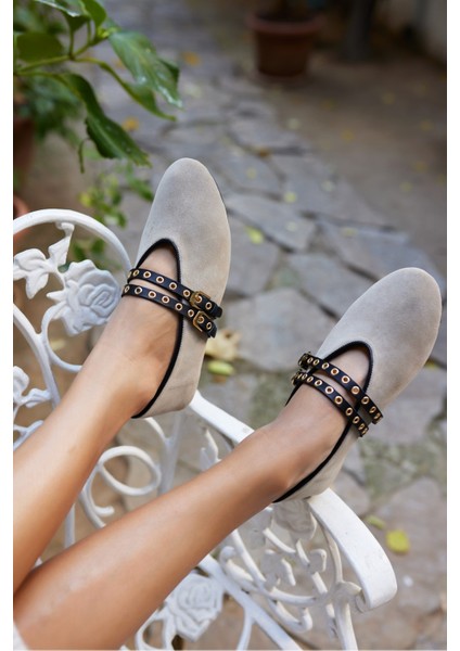 Winks Kadın Leopar Tay Deri Babet indirimleri