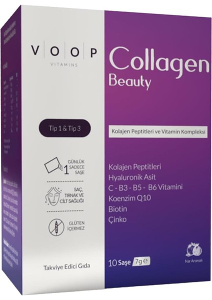 Voop Kolajen Beauty 10 Saşe