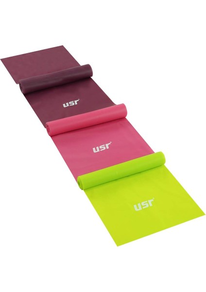 Usr PBS34 3 Lü Pilates Bant Seti