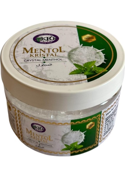 Doğal ve Saf Mentol Kristal 50 G | Crystal Menthol | Aromaterapi, Buhar Banyosu, Masaj ve Spa Için Ferahlatıcı Kristaller (Mentol Kristal, Crystal Menthol, Aromatherapy, Spa, Steam Bath, Masaj)