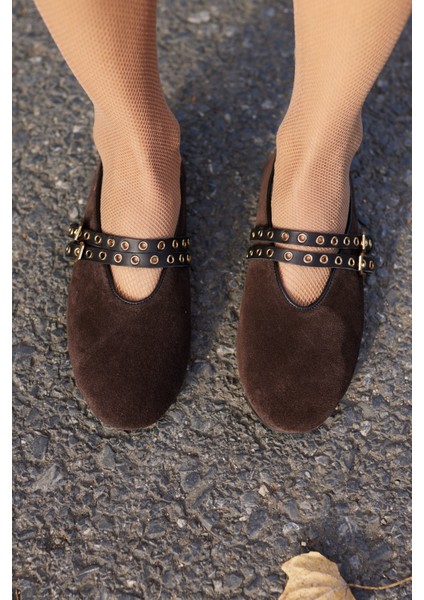 Winks Kadın Leopar Tay Deri Babet modelleri