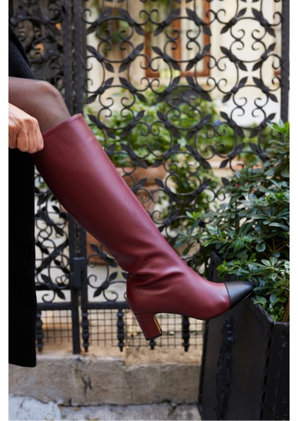 Felıce Kadın Nude Siyah Garnılı Çizme indirimleri