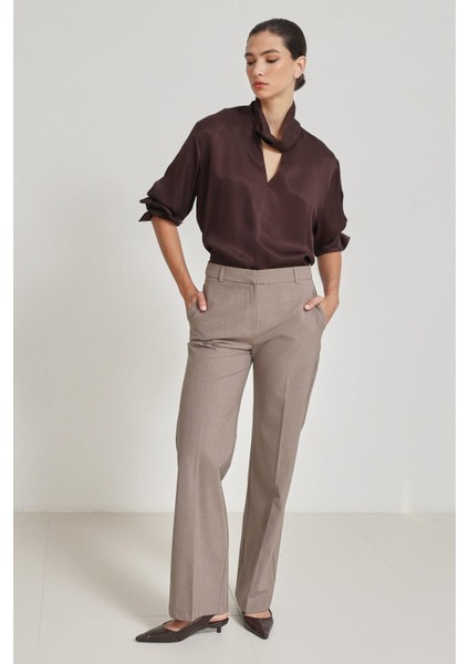 Vizon Tam Kalıp Rahat Kesim Pantolon modelleri