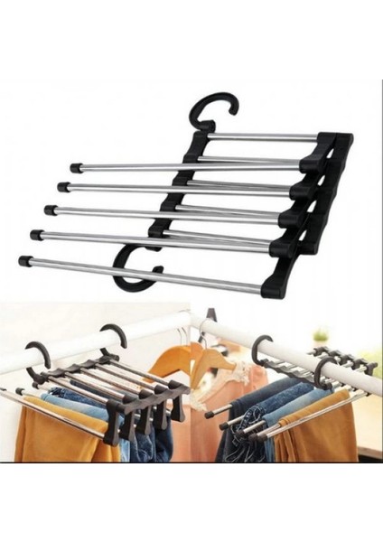 Mdb Hareketli Pantolon Askılığı 5 In 1 indirimleri