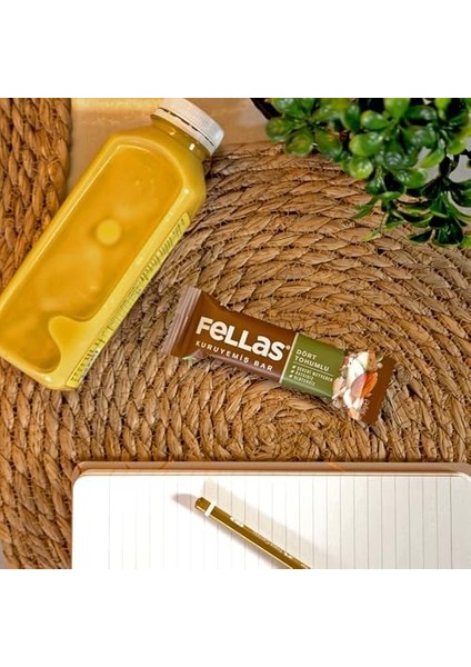 Fellas Dört Tohumlu Kuruyemiş Bar 12X30 gr