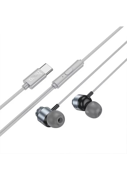 Hoco M122 Kulakiçi Mikrofonlu Kablolu Metal Type-C KULAKLIK-(5775) - M554R466-K36554 fırsatları