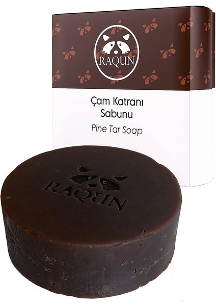Raqun Doğal Çam Katranı Sabunu