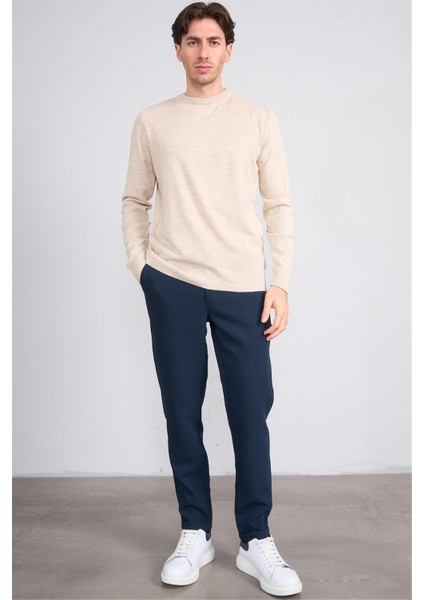 14 Lacivert Erkek Duble Fast Jogger Poliviskon Pantolon fiyatları