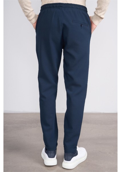 14 Lacivert Erkek Duble Fast Jogger Poliviskon Pantolon indirimleri