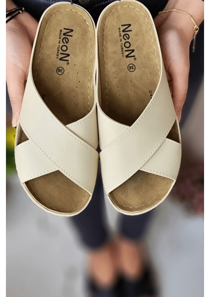 Desy Kadın Ortopedik Taban Şık Konfor Modeli Günlük Terlik Genç Anne Ev Dışarı Terliği fırsatları