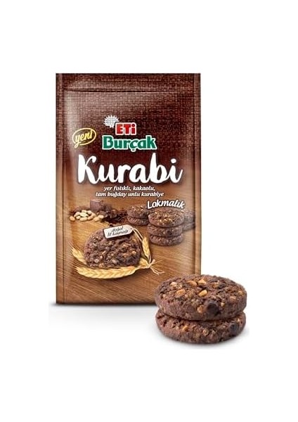 Eti Burçak Kurabi Torba Kakaolu 150 G x 12 Adet