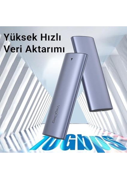 10GBPS USB 3.1 Gen2 M.2 Sata Ngff Nvme SSD Disk Kutusu modelleri