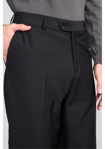 7 Siyah Erkek Poliviskon Ithal Regular Pantolon fırsatları