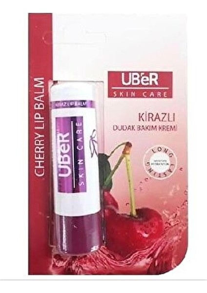 Kirazlı Dudak Bakım Kremi Uzun Süreli Nemlendirme Etkisiyle 4.5 g modelleri